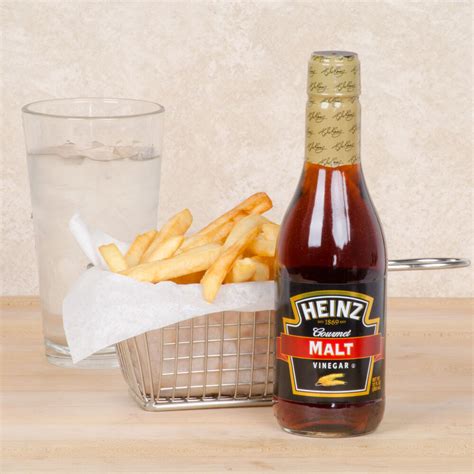 Heinz Malt Vinegar 12 oz. Glass Bottle - 12/Case