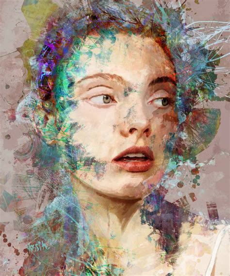 self expression Painting by yossi kotler | Saatchi Art