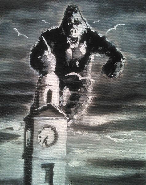 King Kong Of Herne Bay Painting by Paul Mitchell