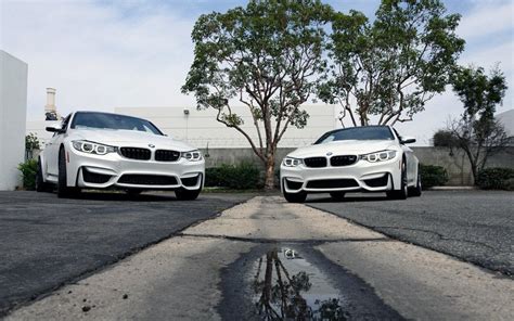 Mineral White M3 & Alpine White M4 : BMW