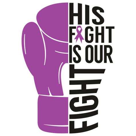 His Fight Is Our Fight For Breast Cancer SVG | His Fight Is Our Fight vector File
