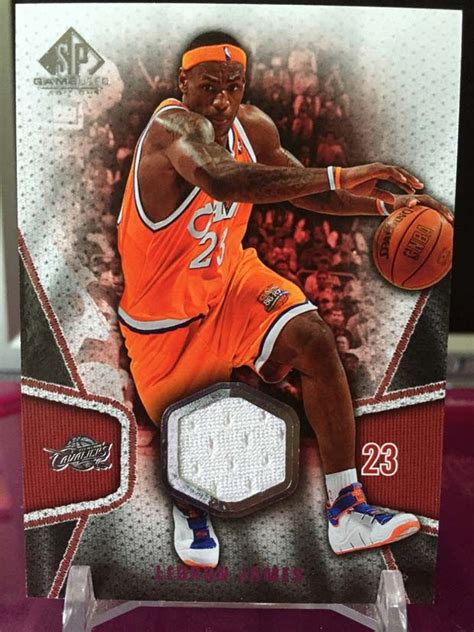 Lebron James Cards – 2007/08 Upper Deck SP Game-Used Basketball | Lebron james, Upper deck ...