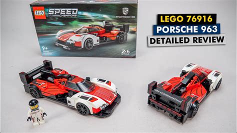 LEGO Speed Champions 76916 Porsche 963 detailed building review - YouTube