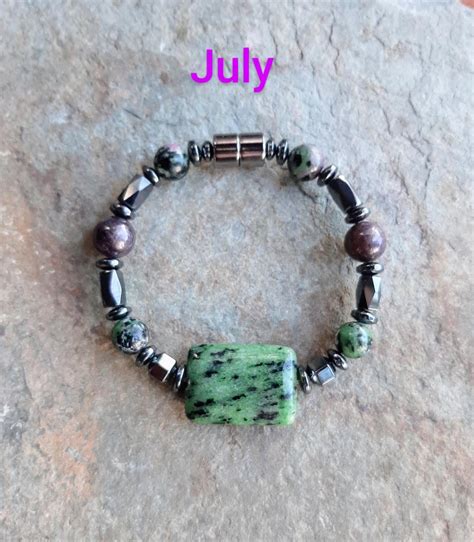 July Birthstone Bracelet | Purpose Stones