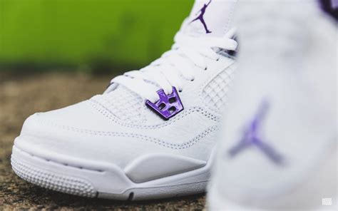 Set To Drop: Air Jordan Retro 4 'Purple Metallic' – DTLR