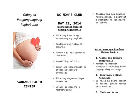 (DOCX) Gabay Sat Pangangalaga Ng Pagbubuntis - DOKUMEN.TIPS