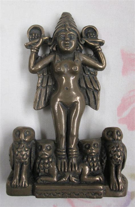 Buy Lilith Sumerian Bird Goddess Museum Replica Pagan Statue Figure Online at desertcartINDIA