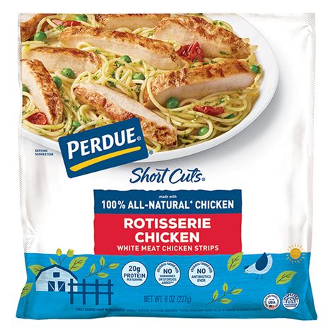 PERDUE® SHORT CUTS® GRILLED CHICKEN BREAST STRIPS (26 OZ) | 81246 | PERDUE®