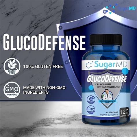 SugarMD GlucoDefence Advanced Glucose Support - 120 Capsules by Dr. Ergin