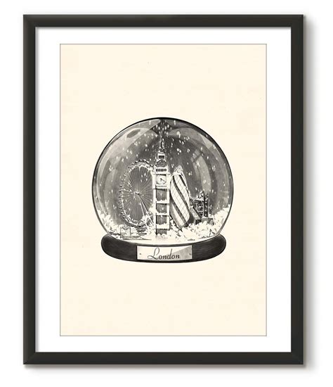 London Snow Globe for GLP :: Behance