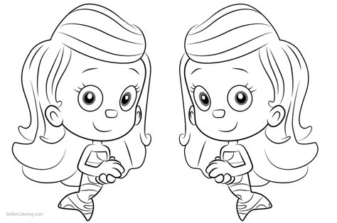 Bubble Guppies Coloring Pages Molly - Free Printable Coloring Pages