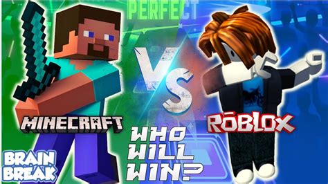 Minecraft vs Roblox Jump Battle | Brain Break - YouTube