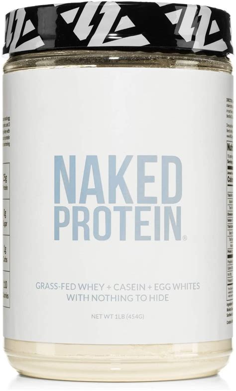 NAKED Nutrition Unflavored Grass-Fed Whey Protein Powder Blend