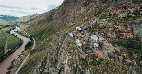 How to Sleep While Hanging Off the Edge of a Cliff in Peru