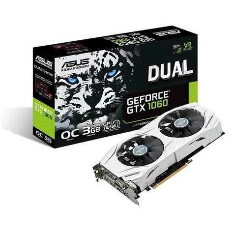 Asus GeForce GTX 1060 OC Dual 3GB GDDR5 | PcComponentes.pt