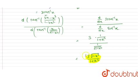 Differentiate tan^(-1)((3x-x^3)/(1-3x^2)), |x|