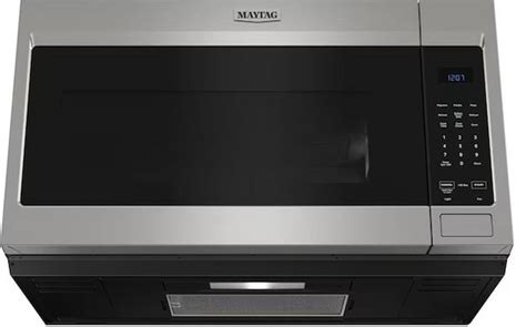 Maytag® 1.7 Cu. Ft. Fingerprint Resistant Stainless Steel Over The ...