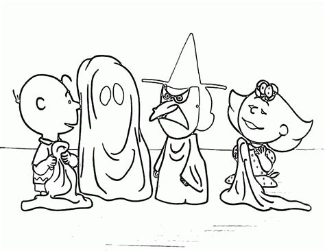 Its The Great Pumpkin Charlie Brown Coloring Pages - Coloring Home