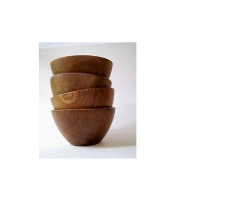 Natural Plain Wooden Bowls Set, For Event at Rs 320/piece in Greater Noida | ID: 24217541797