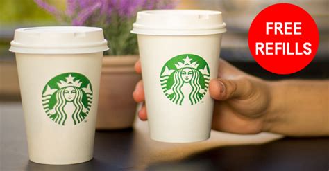 FREE Unlimited Starbucks Refills With Any Beverage Purchase