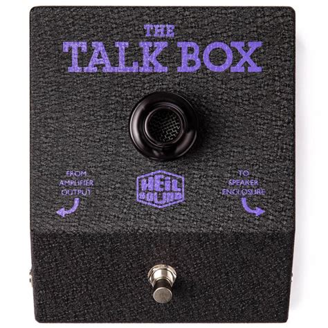 New Dunlop HT1 Heil Talk Box Guitar Effects Pedal with Tube + Free ...