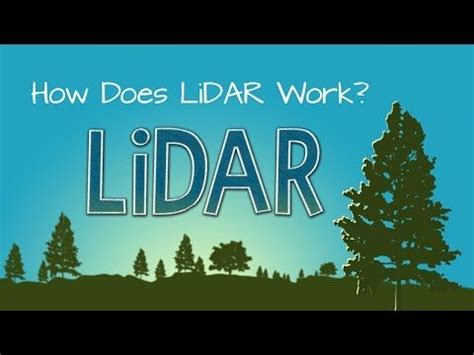 How Does Lidar Work? - LiDAR News | Remote sensing, Neon science, Science videos