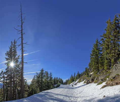 West Rim Drive in winter « Ashland Daily Photo