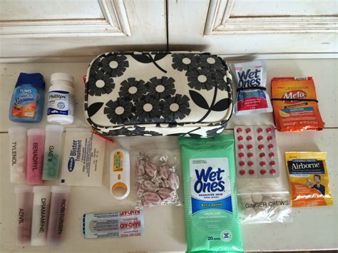 Travel First-Aid & Medication Kit | Travel essentials, Travel tips, Medicine kit