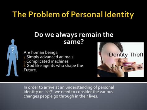 The Problem Of Personal Identity