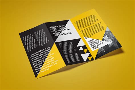 Free Z-Fold Brochure Mockup PSD - Good Mockups