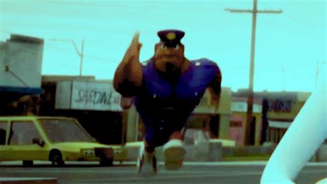 Officer Earl Running Meme Template