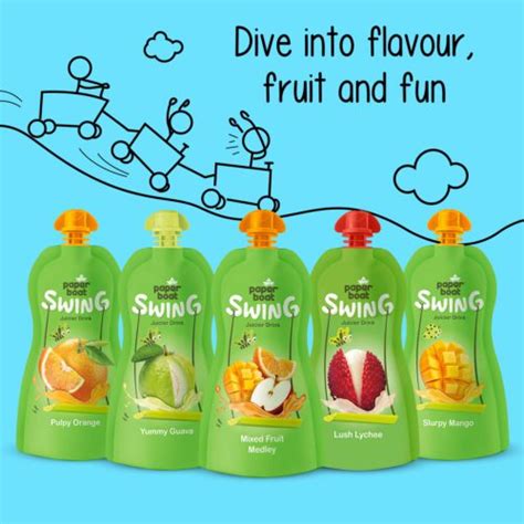 Paper Boat Swing – Fruit Juice 150ml | Driftbasket