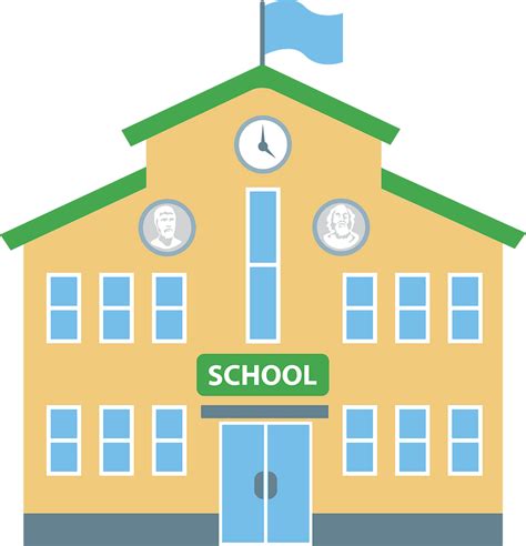 School building clipart. Free download transparent .PNG | Creazilla