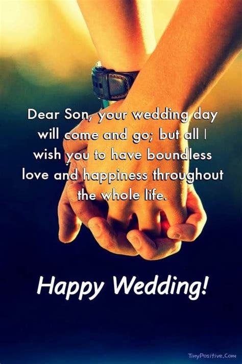 70 wedding wishes for son messages quotes 1 | Wedding wishes, Wish ...