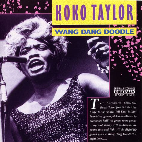 Koko Taylor - Wang Dang Doodle (1990, Vinyl) | Discogs