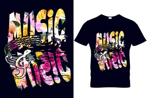 Music T Shirt Vector Graphic Graphic by Tee Shop Lover · Creative Fabrica