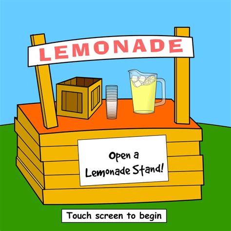 Play Free Online Management Lemonade Stand Game | Lemonade stand game, Lemonade stand, Play free ...