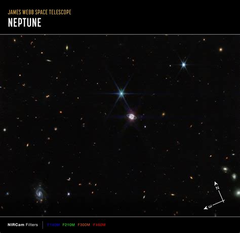 Sparkly Image of Neptune's Rings Comes into View from JWST - Scientific American