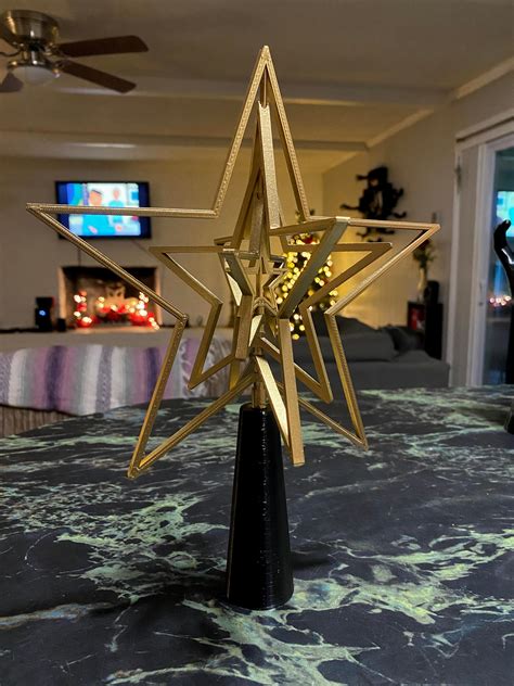 Free STL file Christmas Tree Star 🎄・3D print design to download・Cults