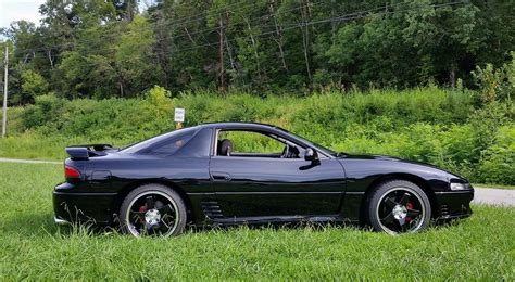 1993 Mitsubishi 3000GT FWD TT ATX 1/4 mile Drag Racing timeslip specs 0 ...