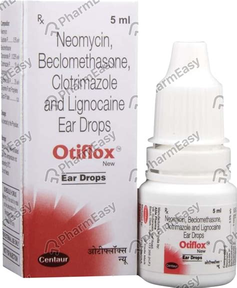 New Otiflox Ear Drops 5ml: Uses, Side Effects, Price & Dosage | PharmEasy