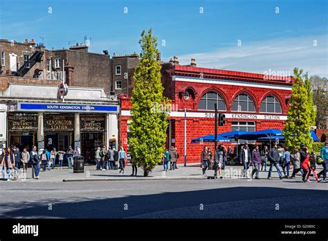 South Kensington Station, South Kensington, London Stock Photo ...