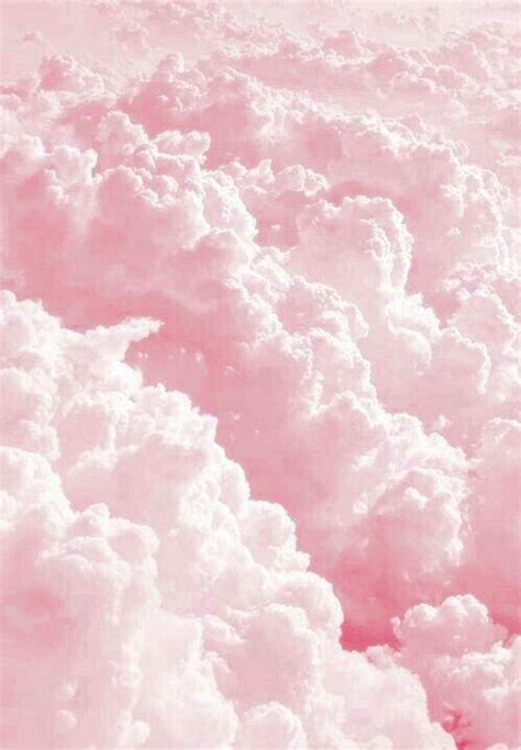 Cute Pink Clouds Wallpaper