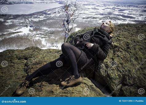 Wildlife Ural Mountains stock photo. Image of cliff, landscape - 73311394