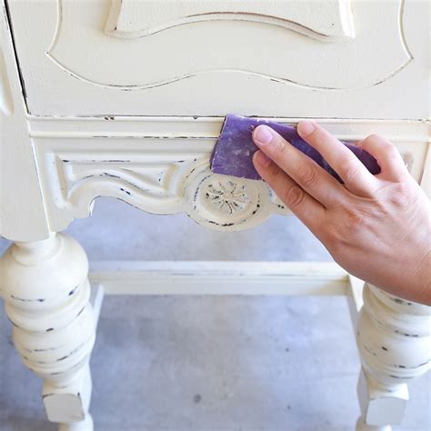 3 Best Ways How to Distress Wood and Furniture with Paint - Angela ...