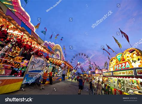 Brockton, Usa - July 04: The Traditional Brockton Fair In Massachusetts, Usa Which Commemorates ...