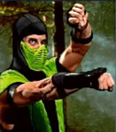 Classic Mortal Kombat 2 Reptile mask | Etsy