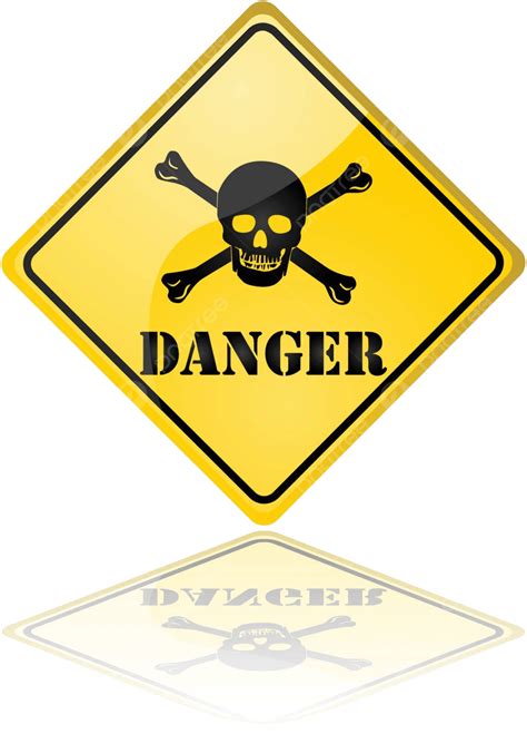 Danger Sign Danger Attention Art Vector, Danger, Attention, Art PNG and Vector with Transparent ...