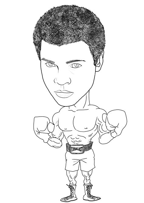 Muhammad Ali Wall Art - Coloring Home