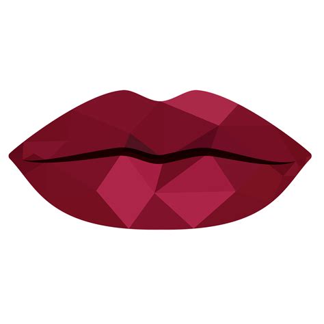 Download Red, Polygonal, Lips. Royalty-Free Stock Illustration Image - Pixabay